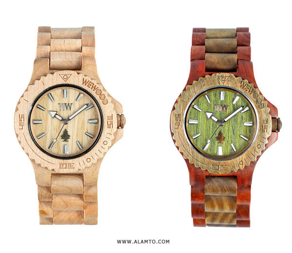 مدل ساعت مچی جدید و زیبا 2011 - طرح چوب