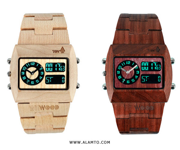 مدل ساعت مچی جدید و زیبا 2011 - طرح چوب