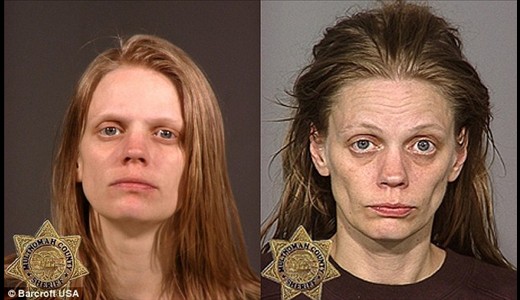 عکس: تاثیر مواد مخدر بر چهره معتادان! 