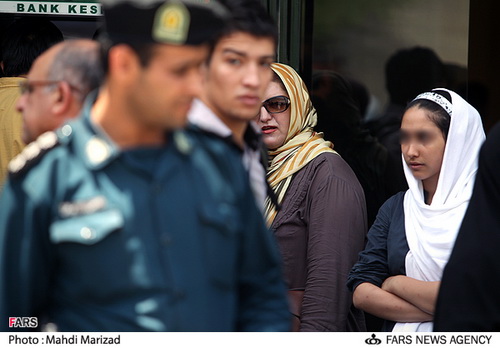 عکس هایی از مبارزه با بدحجابی در تهران! | www.Alamto.Com
