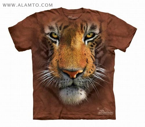 مدل تی شرت های زیبا با طرح صورت حیوانات