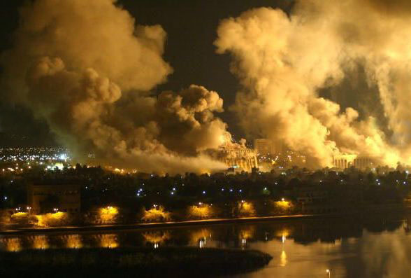 بغداد در آتش  Mar 20/2003