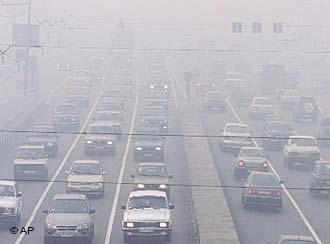 فوت ۳۶۴۱ نفر بر اثر آلودگی هوای تهران